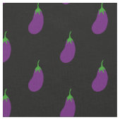 Perfekte Auberginen Stoff (Nahaufnahme)