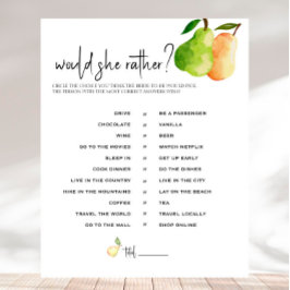 Perfekte Birne - Brautparty würde eher spielen