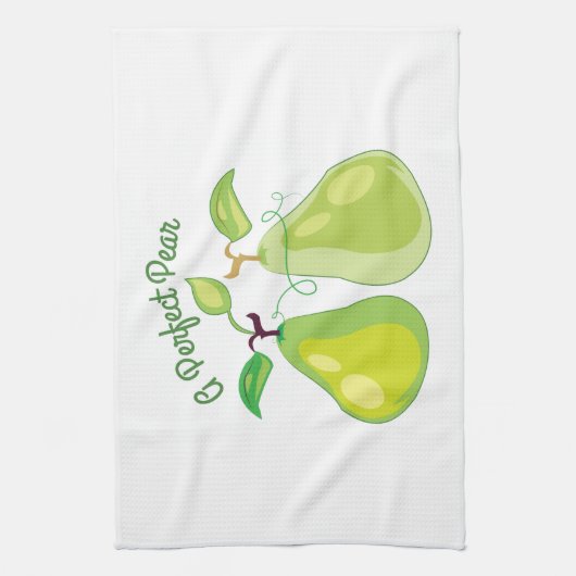 Perfekte Birne Geschirrtuch (Vertikal)