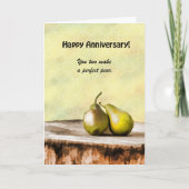 Perfekte Birne Karte (Vorderseite)