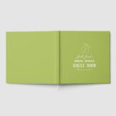 Perfekte Birne Moderne Hochzeitsdusche Gästebuch (Voll)