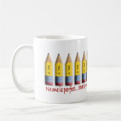 Perfekte Bleistifte Kaffeetasse (Links)