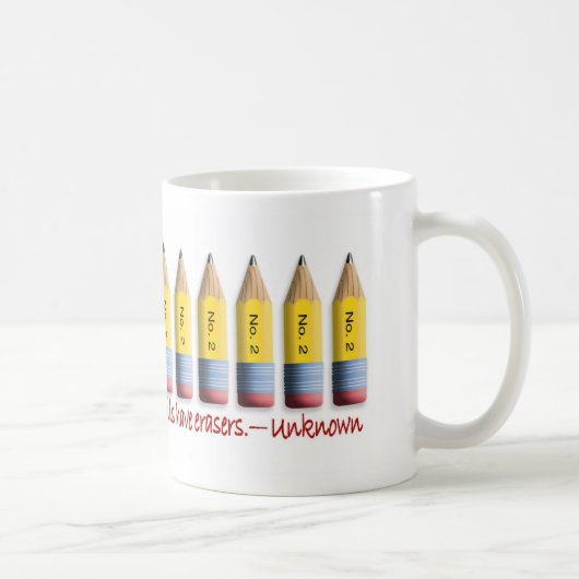Perfekte Bleistifte Kaffeetasse (Rechts)