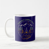 Perfekte Camping Nacht Kaffeetasse (Links)