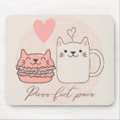 Perfekte Cat-Leckereien Mousepad (Vorne)