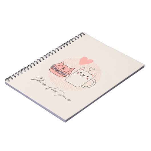 Perfekte Cat-Leckereien Notizblock (Linke Seite)