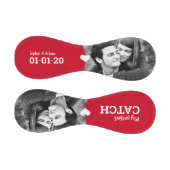 Perfekte Catch Wedding Verlobung Save the Date Baseball (Paneele)