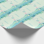 Perfekte, Coole Blumen Geschenkpapier (Ecke)