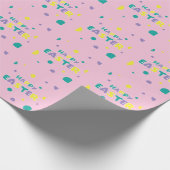 Perfekte, Coole Osterfeier, Eier Geschenkpapier (Ecke)