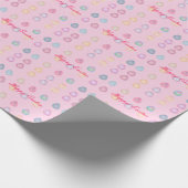 Perfekte, Coole Osterfeier, Eier Geschenkpapier (Ecke)