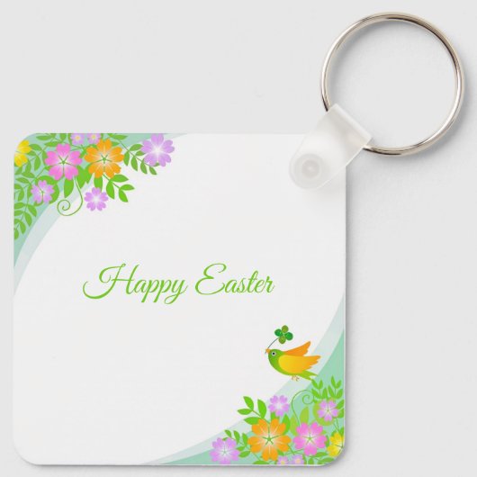 Perfekte, Coole Osterfeier, Eier Schlüsselanhänger (Rückseite)