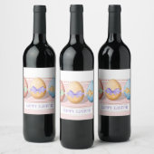 Perfekte, Coole Osterfeier, Eier Weinetikett (Flaschen)