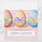 Perfekte, Coole Osterfeier, Eier Weinetikett (Einzelnes Label)