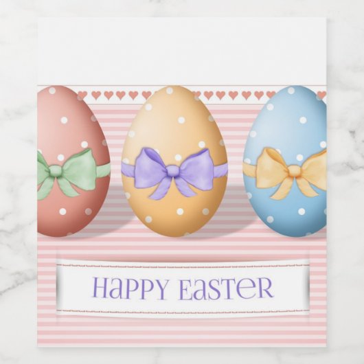 Perfekte, Coole Osterfeier, Eier Weinetikett (Einzelnes Label)