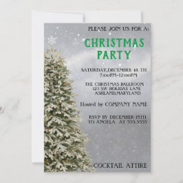 Perfekte, Coole, weihnachtliche Pinienbäume - Einl Einladung