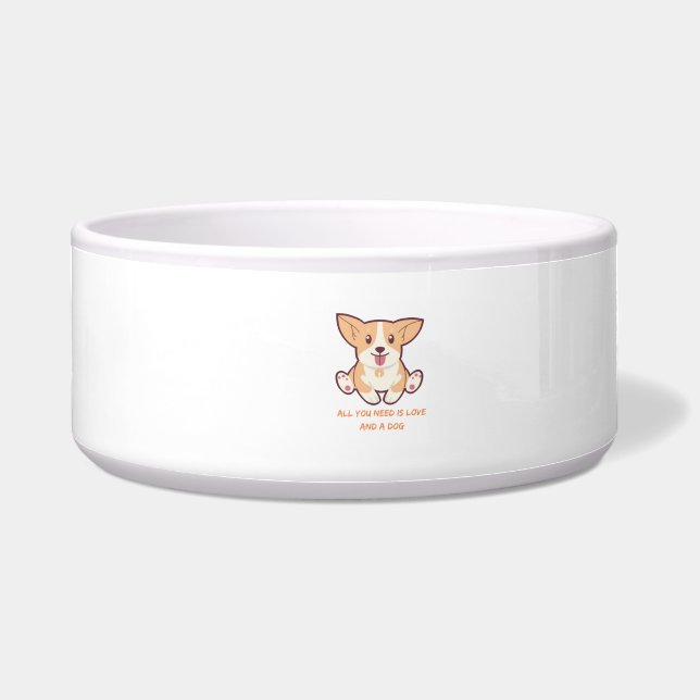 Perfekte Designs für Hunde-Liebhaber Hundeschüssel Napf (Vorderseite)