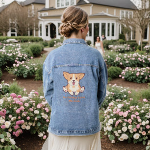 Perfekte Designs für Hunde-Liebhaber und Haustier- Jeansjacke