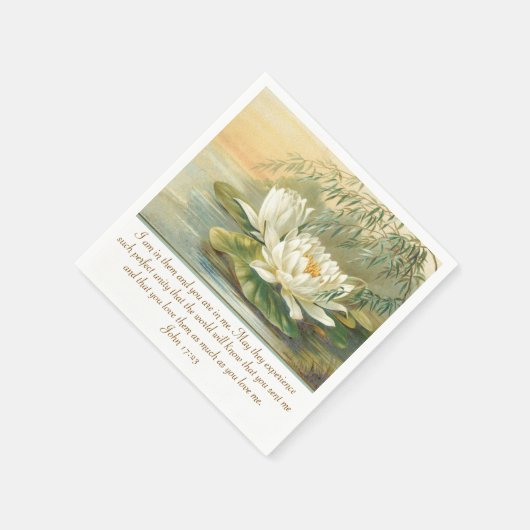 Perfekte Einheit Serviette (Ecke)