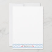 Perfekte Einladungen für Fang Bridal Dusche (Rückseite)