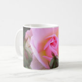 Perfekte englische Rosa-Kaffee-Tasse Kaffeetasse (Vorderseite Links)