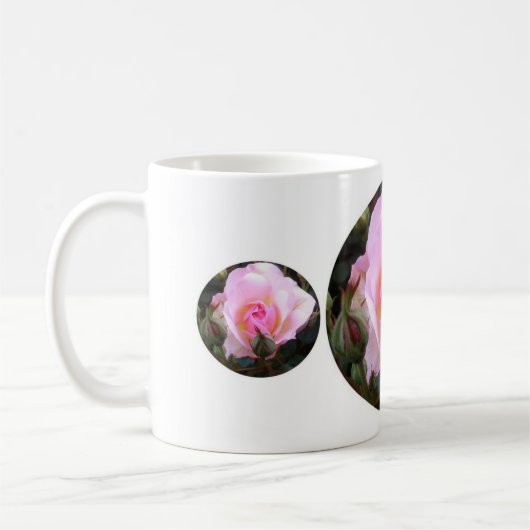 Perfekte englische Rose Kaffeetasse (Links)