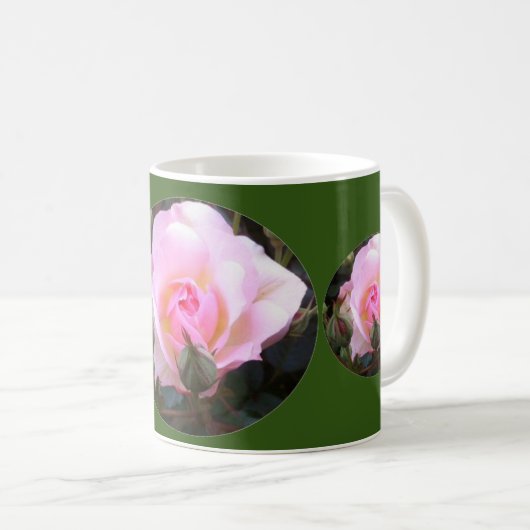 Perfekte englische Rose Kaffeetasse (VorderseiteRechts)
