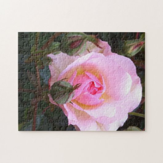 Perfekte englische Rose Puzzle (Horizontal)