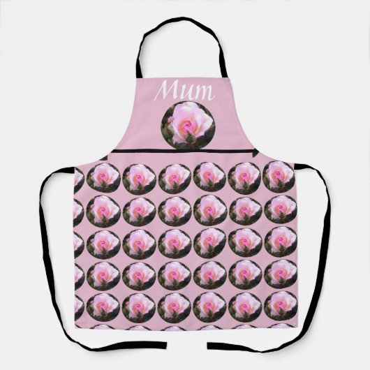 Perfekte englische Rose Schürze (Vorderseite)