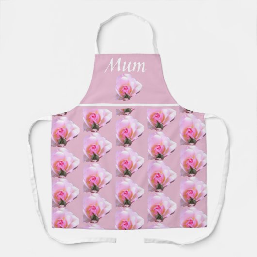 Perfekte englische Rose Schürze (Vorderseite)