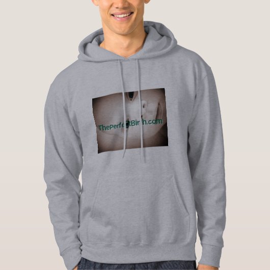 Perfekte Geburts-mit Kapuze Sweatshirt (Vorderseite)