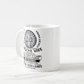 PERFEKTE GESCHENKE FÜR Vatertag 07 Kaffeetasse (Vorderseite Links)