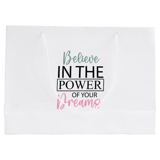 Perfekte Geschenktasche Große Geschenktüte (Rückseite)