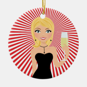 Perfekte Hostess - SRF Keramik Ornament