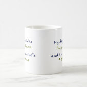 Perfekte Hunde-Tasse! Perfektes Geschenk! Kaffeetasse (Mittel)