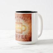 Perfekte Kaffee-Tasse Zweifarbige Tasse (VorderseiteRechts)