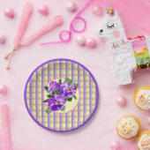 Perfekte Karierte Papierplatte Pappteller (Party)