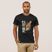 Perfekte Katze T-Shirt (Vorne ganz)