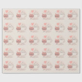 Perfekte Katzensnacks Geschenkpapier (Flach)