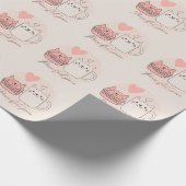 Perfekte Katzensnacks Geschenkpapier (Ecke)