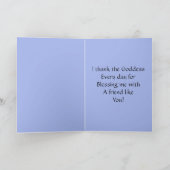 Perfekte Liebe Dankeskarte (Innenseite)