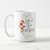 Perfekte-Liebe-Latte-Mug Kaffeetasse (Links)