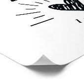 Perfekte Liebe macht Angst Poster (Ecke)