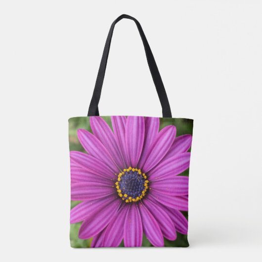 Perfekte Lila Blume Tasche (Rückseite)