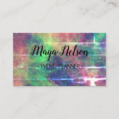 Perfekte, luxuriöse Galaxy Business Card Visitenkarte (Vorderseite)