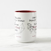 Perfekte Mama für mich - 2 Girls Tasse (Zentrum)