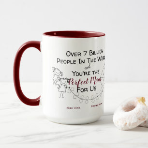 Perfekte Mama für mich - 2 Girls Tasse