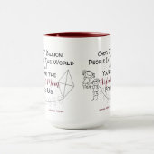 Perfekte Mama für mich - Junge & Mädchen Tasse (Zentrum)