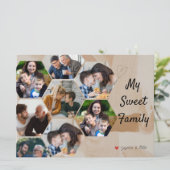 Perfekte Minimalistische Foto Collage Family Erinn (Stehend Vorderseite)