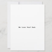 Perfekte Minimalistische Foto Collage Family Erinn (Rückseite)