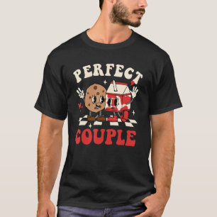 Perfekte Mischung aus Kochmilch Groovy Retro Valen T-Shirt